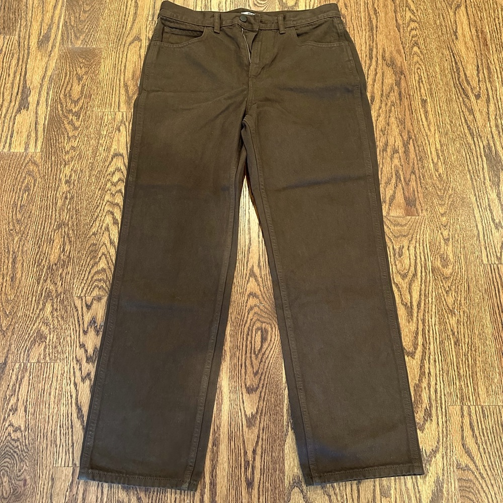 Uniqlo U Regular-Fit Jeans - Dark Brown 31 (or 32) Waist